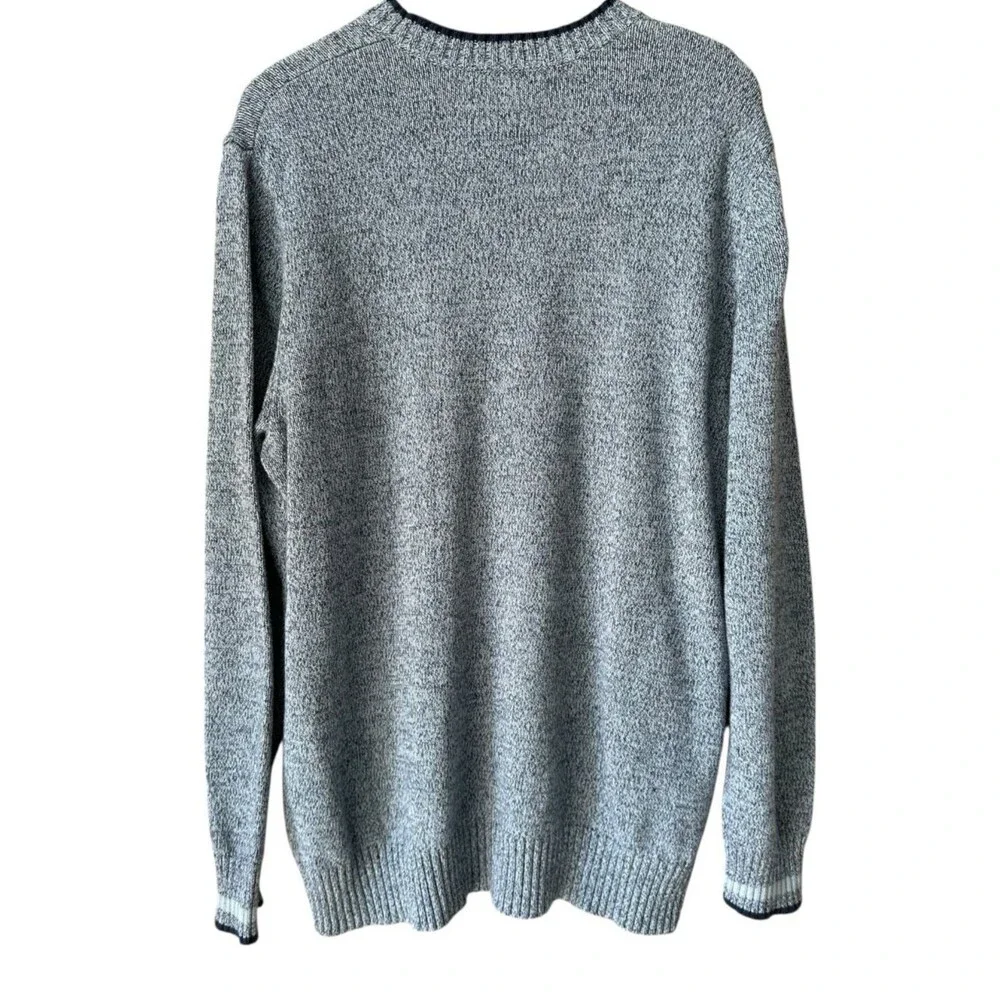 Eddie Bauer Sweater Men's TXL Gray Long Sleeve Crew Neck - Picture 2 of 7
